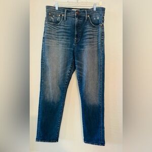 Madewell Classic High Rise Straight Jeans Size  31 Tall